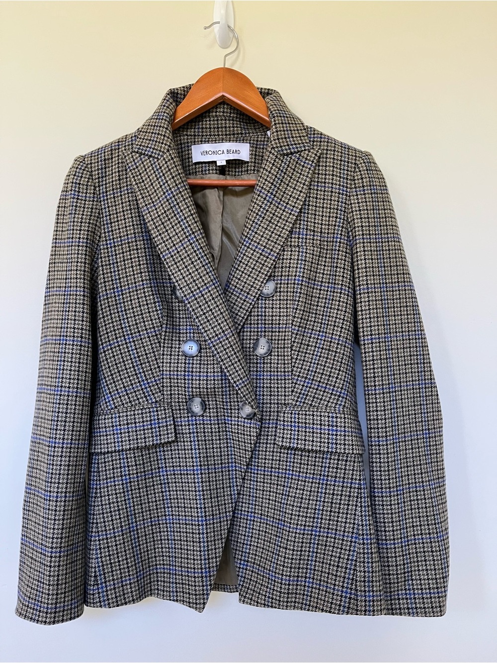 Veronica Beard Dickey Blazer Moss Multi - Size 2